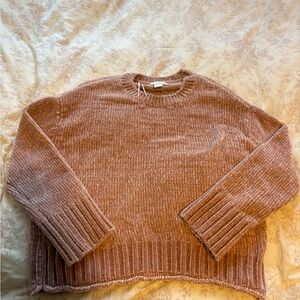 Cynthia Rowley Blush Crew Neck Sweater